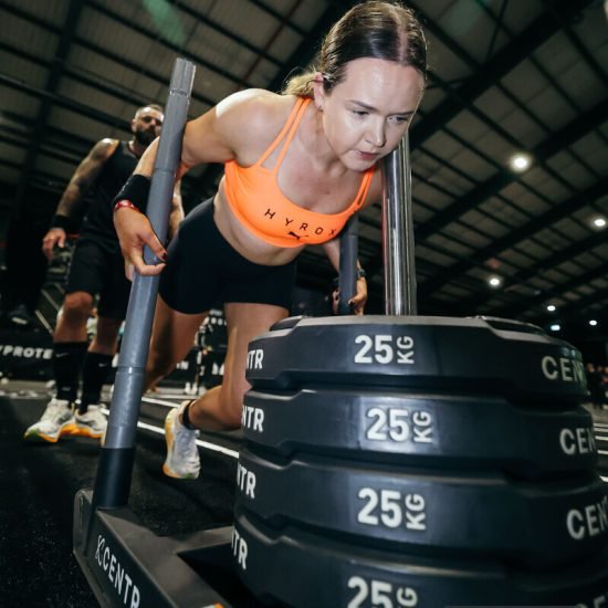 Sled push 150kg