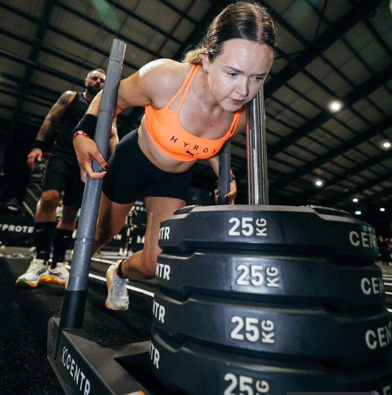 Sled push 150kg